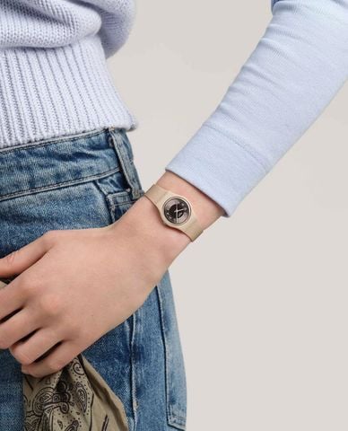  SWATCH - Đồng hồ unisex Espresso Charm 25mm 