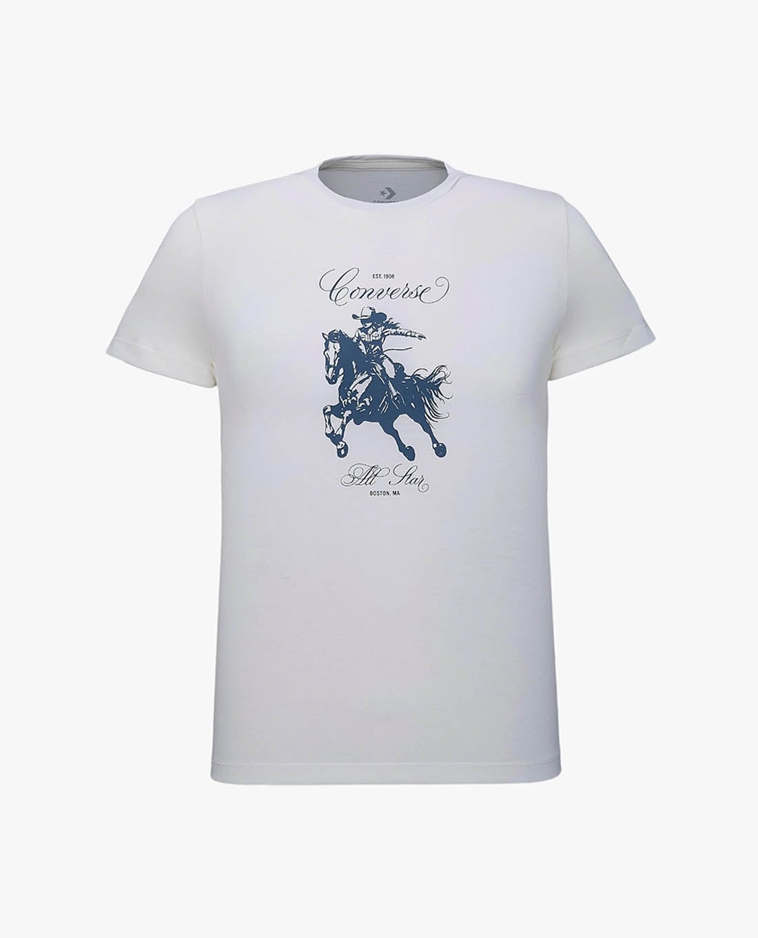 CONVERSE - Áo thun nữ cổ tròn tay ngắn Giddy Up Chuck