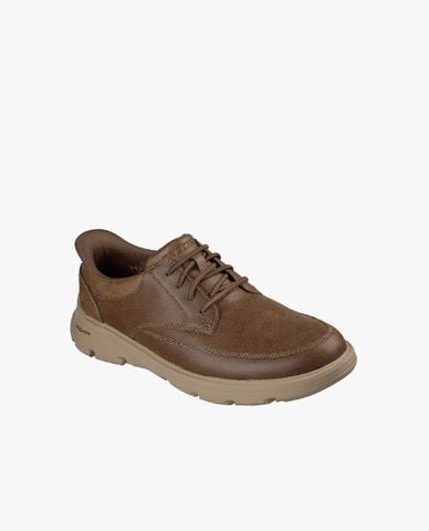  SKECHERS - Giày tây nam mũi tròn USA Garza 