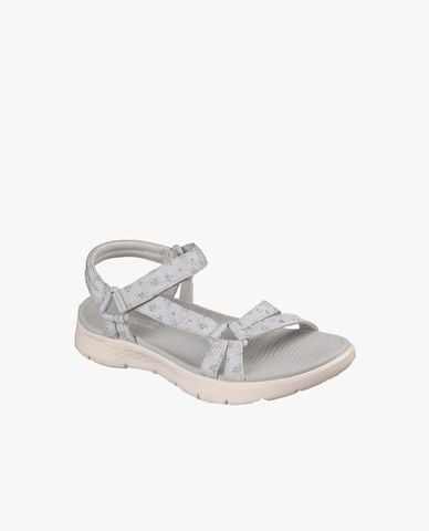  SKECHERS - Giày sandals nữ đế thấp GOwalk Rosalie 