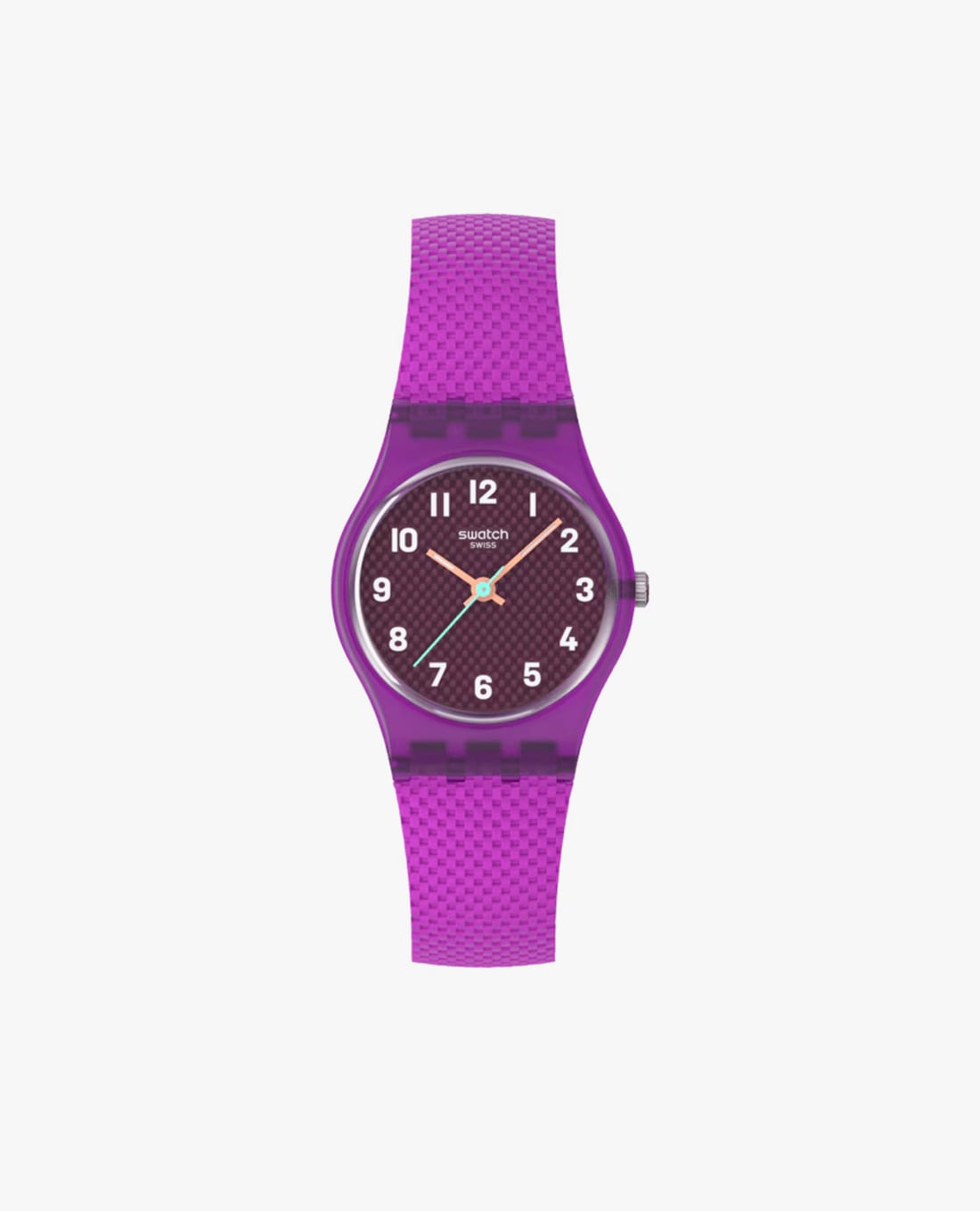 SWATCH - Đồng hồ unisex Magenta Weave 25mm