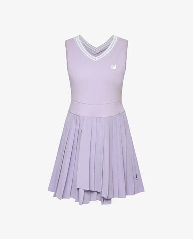  FILA - Đầm thể thao mini cổ V sát nách 