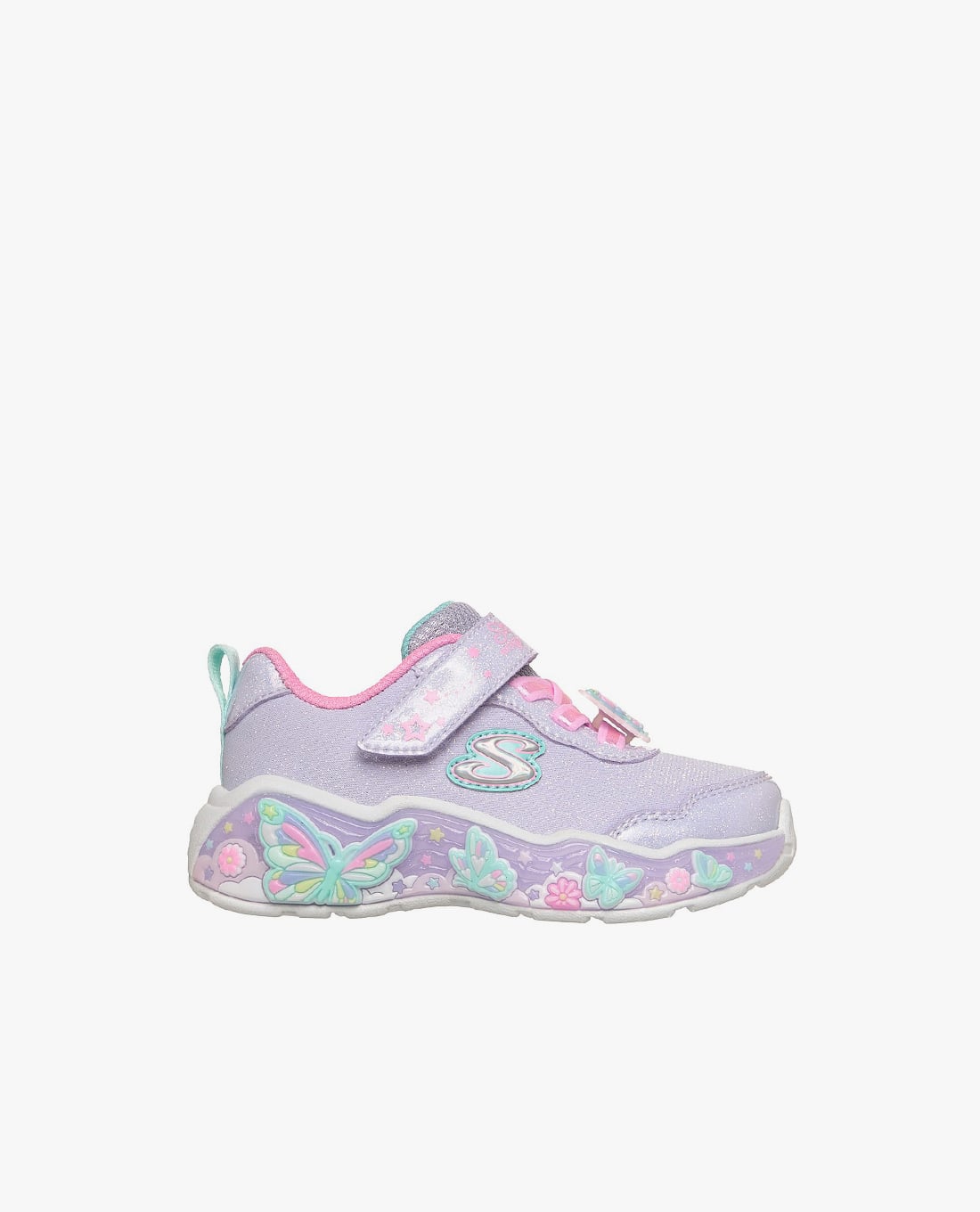 SKECHERS - Giày sneakers bé gái cổ thấp S-Lights Butterfly