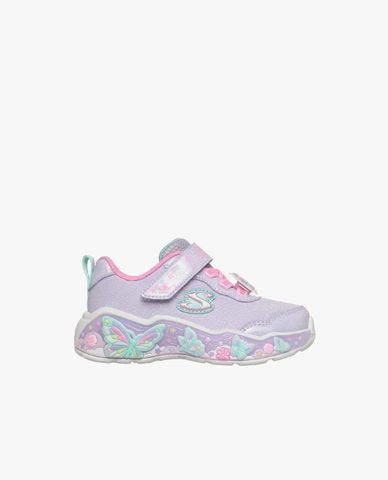 SKECHERS - Giày sneakers bé gái cổ thấp S-Lights Butterfly 