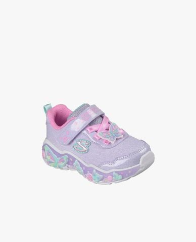  SKECHERS - Giày sneakers bé gái cổ thấp S-Lights Butterfly 