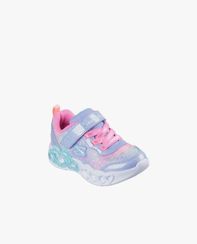  SKECHERS - Giày sneakers bé gái cổ thấp Infinite Heart Lights 