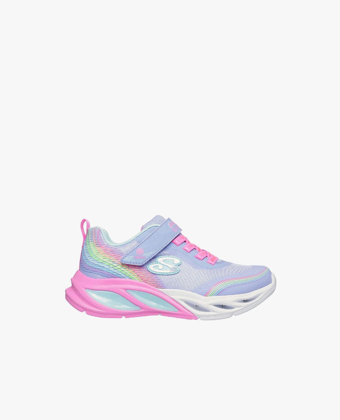 SKECHERS - Giày sneakers bé gái cổ thấp Cosmic Glow
