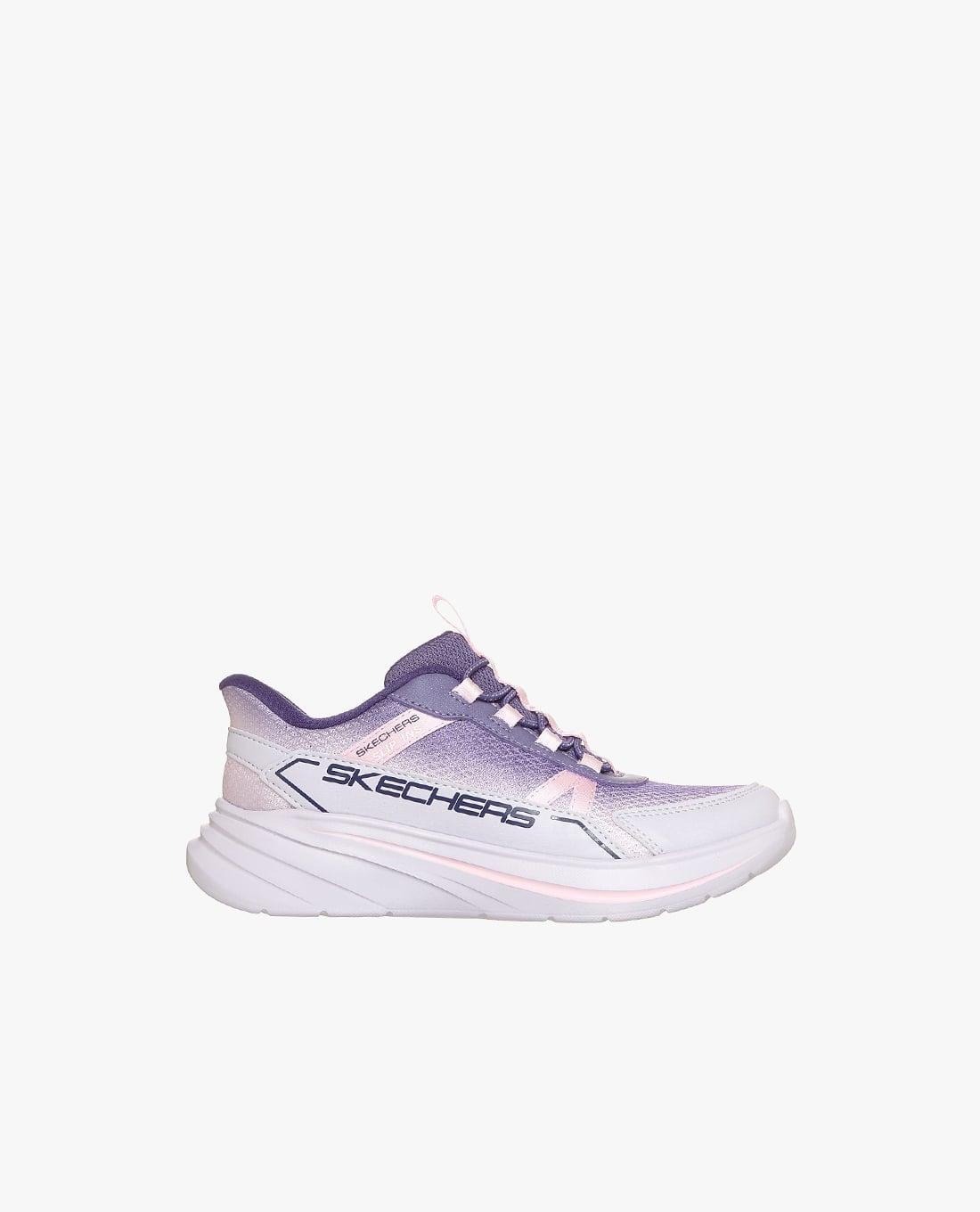 SKECHERS - Giày sneakers bé gái cổ thấp Wave 92