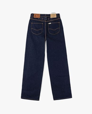  LEE - Quần jeans nữ ống rộng hiện đại 