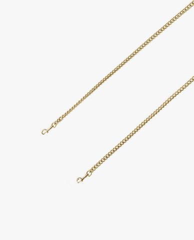  COACH - Dây đeo túi xách mắt xích kim loại Dinky 