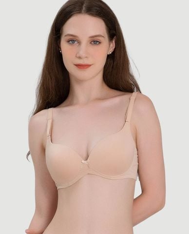  MISAKI - Áo ngực trơn không gọng mút mỏng 