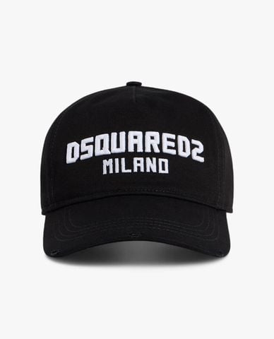  DSQUARED2 - Nón bóng chày nam thêu chữ cá tính 