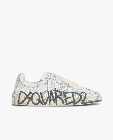  DSQUARED2 - Giày sneakers nam cổ thấp Rider 