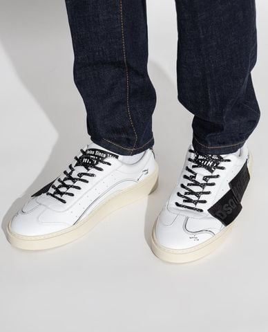  DSQUARED2 - Giày sneakers nam cổ thấp Rider 