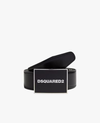  DSQUARED2 - Set thắt lưng nam kèm mặt khoá sang trọng 