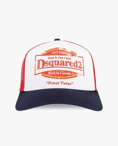  DSQUARED2 - Nón bóng chày nam in logo cá tính 