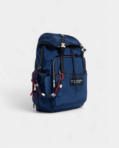  DSQUARED2 - Balo nam phom chữ nhật nắp gập Heritage 