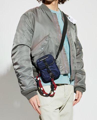  DSQUARED2 - Túi đeo chéo nam phom chữ nhật Heritage 