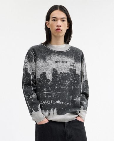  COACH - Áo sweatshirt nam cổ tròn tay dài Postcard 
