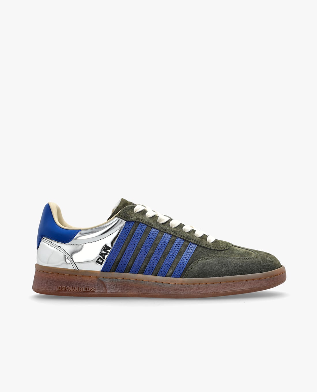 DSQUARED2 - Giày sneakers nam cổ thấp phối sọc