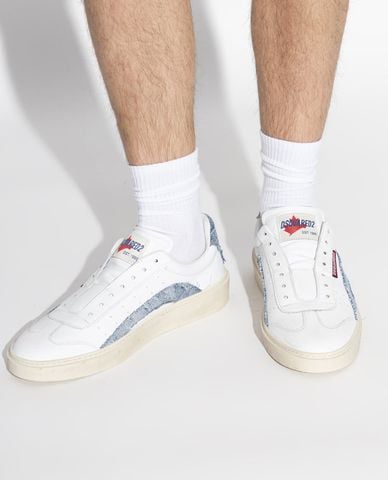  DSQUARED2 - Giày sneakers nam cổ thấp Rider 
