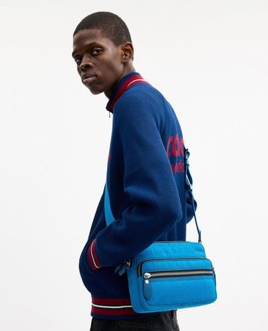  COACH - Túi đeo chéo nam Dakota In Signature Nylon 