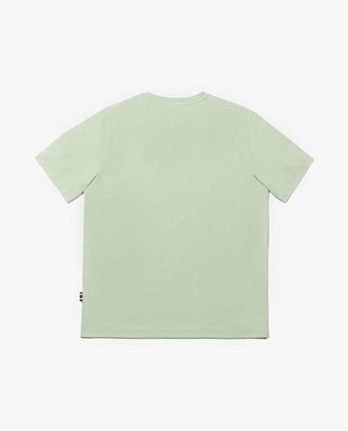  FILA - Áo thun unisex cổ tròn tay ngắn Graphic 