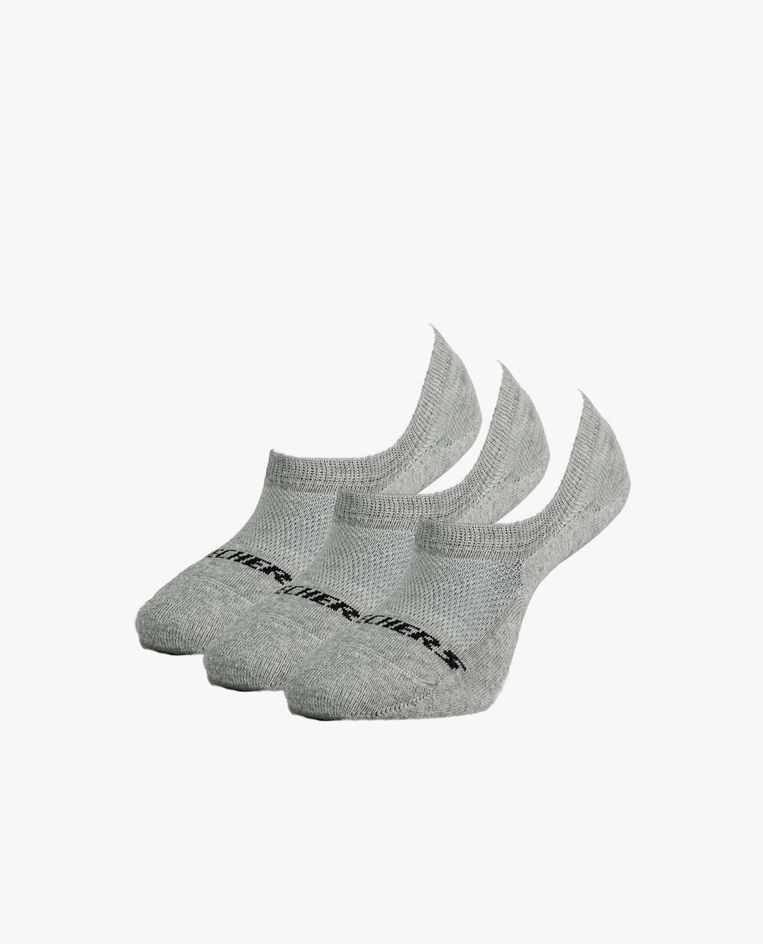 SKECHERS - Set 3 vớ unisex cổ thấp in logo