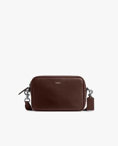  COACH - Túi đeo chéo nam phom chữ nhật Radio Camera 