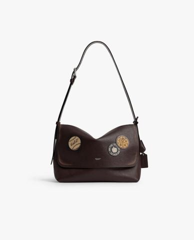  COACH - Túi đeo chéo nam đính sticker Ludlow In Loved 