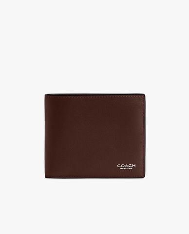  COACH - Ví nam dáng ngắn dạng gập 3 In 1 