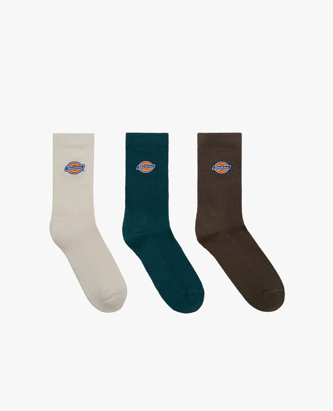 DICKIES - Set 3 đôi vớ cổ cao unisex thời trang