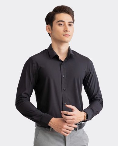  ARISTINO BUSINESS - Áo sơ mi nam cổ bẻ tay dài phom ôm 