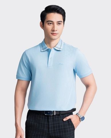  ARISTINO BUSINESS - Áo polo nam cổ bẻ tay ngắn Mercerized 