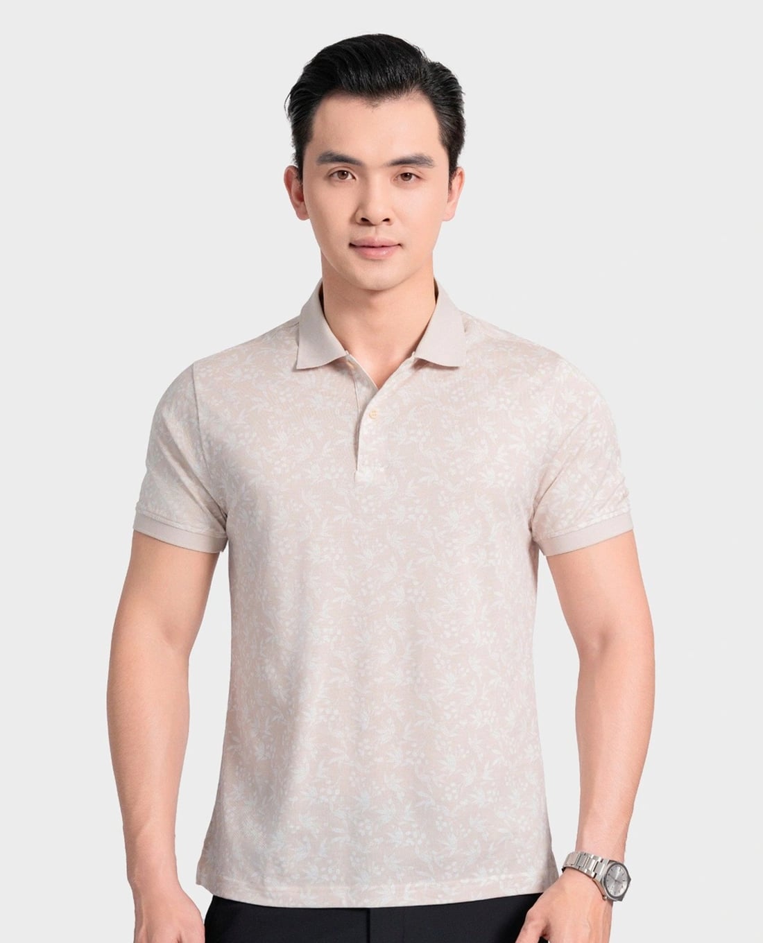 ARISTINO BUSINESS - Áo polo nam cổ bẻ tay ngắn