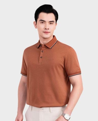 ARISTINO BUSINESS - Áo polo nam cổ bẻ tay ngắn lịch lãm 