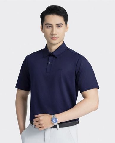  ARISTINO BUSINESS - Áo polo nam cổ bẻ tay ngắn thanh lịch 