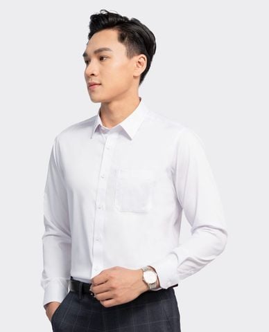  ARISTINO BUSINESS - Áo sơ mi nam cổ bẻ tay dài thanh lịch 