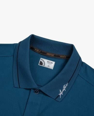  ARISTINO BUSINESS - Áo polo nam cổ bẻ tay ngắn thêu logo 