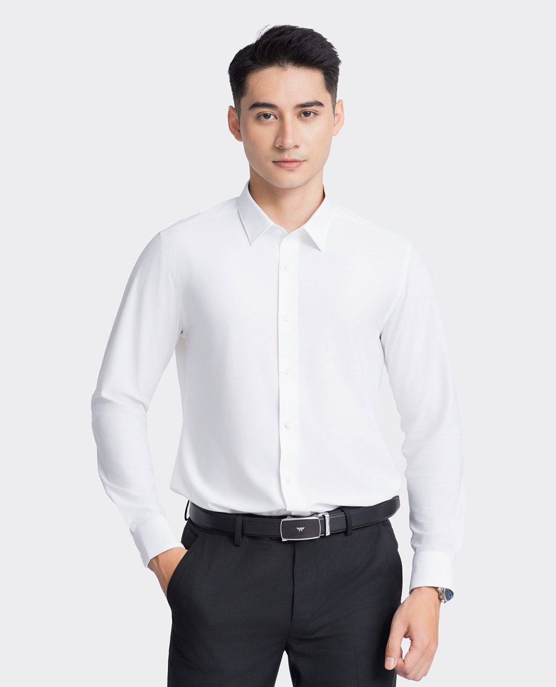 ARISTINO BUSINESS - Áo sơ mi nam cổ bẻ tay dài