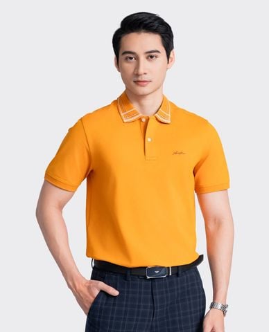  ARISTINO BUSINESS - Áo polo nam cổ bẻ tay ngắn Mercerized 