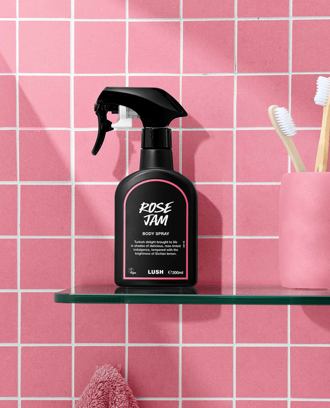 LUSH - Xịt thơm toàn thân Rose Jam