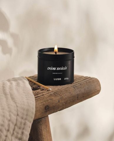  LUSH - Nến thơm Crème Brûlée Single Wick 