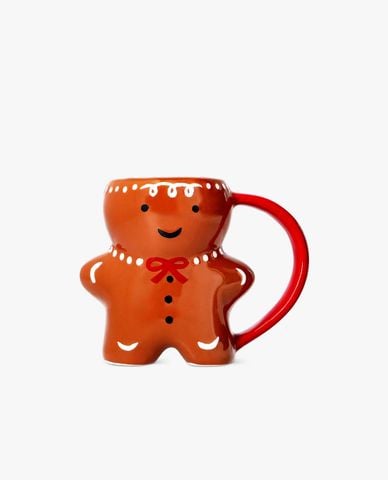  FLYING TIGER - Cốc tay cầm hình bánh gừng vui nhộn 