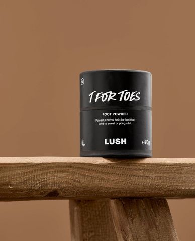 LUSH - Phấn khử mùi hôi chân T For Toes 