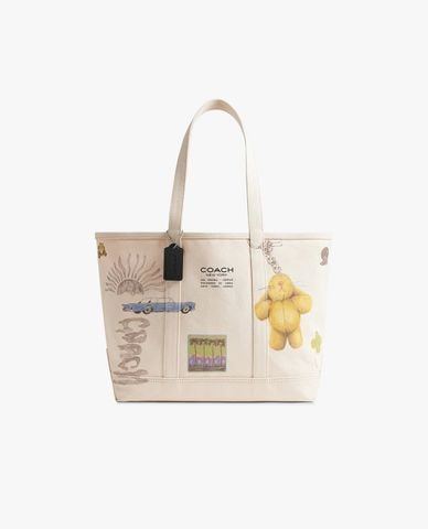  COACH - Túi tote nam hình thang Utility 
