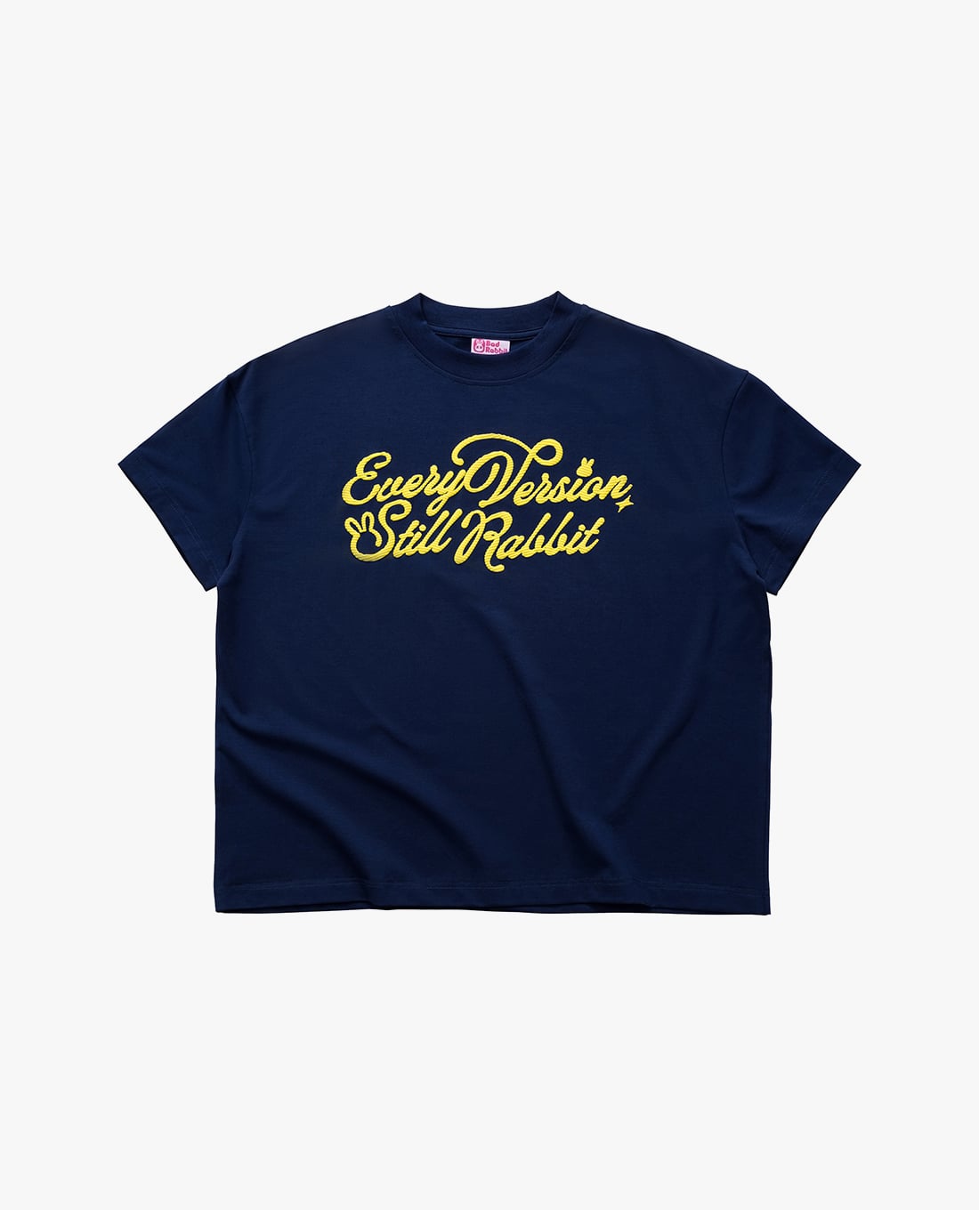 BAD RABBIT CLUB - Áo thun unisex cổ tròn tay ngắn Vitamin