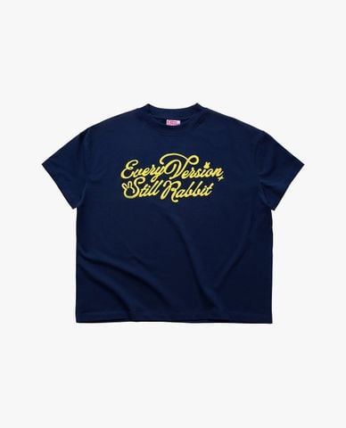  BAD RABBIT CLUB - Áo thun unisex cổ tròn tay ngắn Vitamin 
