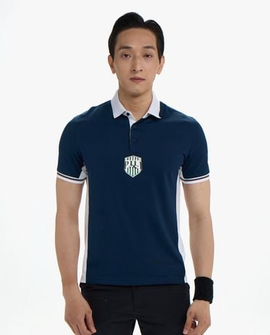  PILI - Áo polo nam cổ bẻ tay ngắn phối màu 