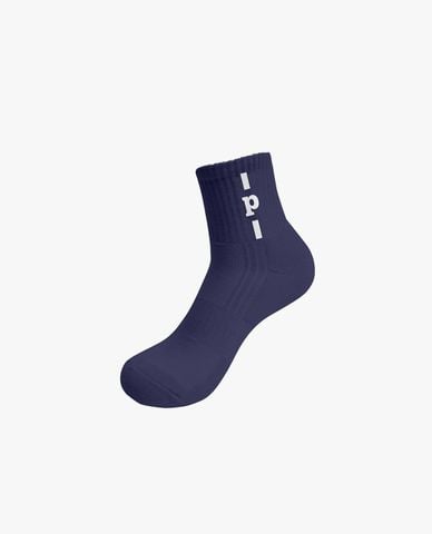  PILI - Set 3 vớ unisex cổ cao dệt logo 